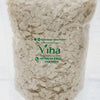 Thooyamalli Rice Aval, clear pouch filled with thin whitish flakes