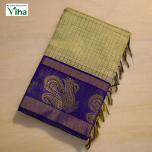 Premium Cotton Silk Saree With Blouse