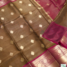 Premium Cotton Silk Saree With Blouse - Code : 0004