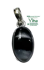 Sulemani Stone Silver Pendant