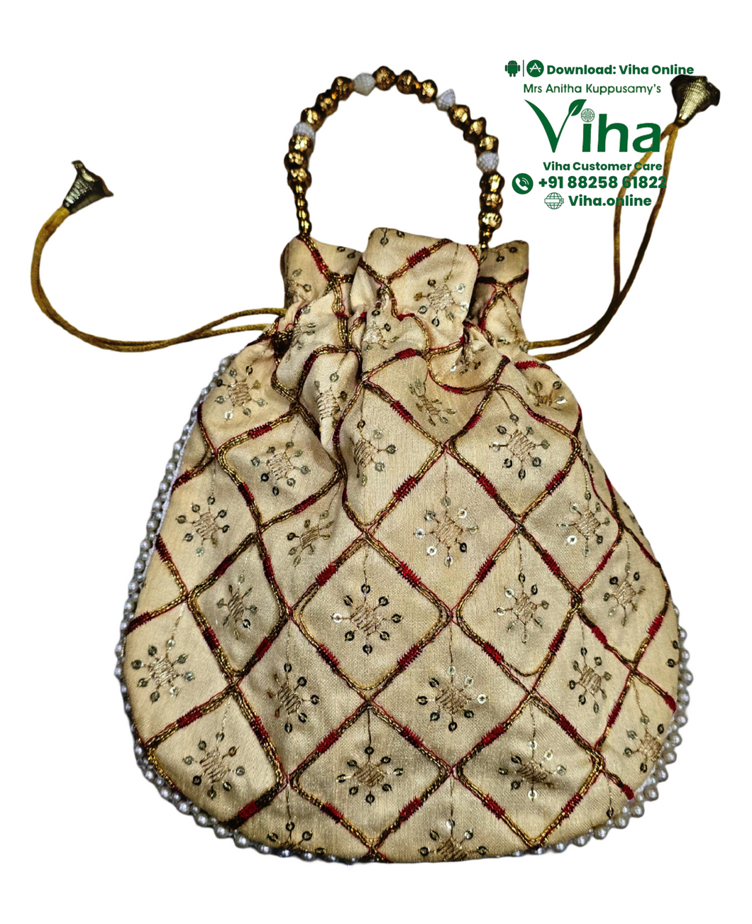 Designer Potli Bag | Pouch