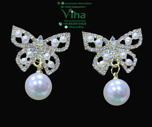Butterfly Fancy Stud