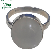 Moonstone Oval 925 Silver Ring  – Calm & Inner Clarity