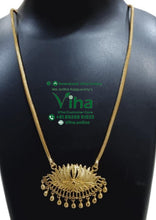 Impon Lotus Pendant Chain