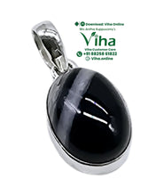 Sulemani Stone Silver Pendant