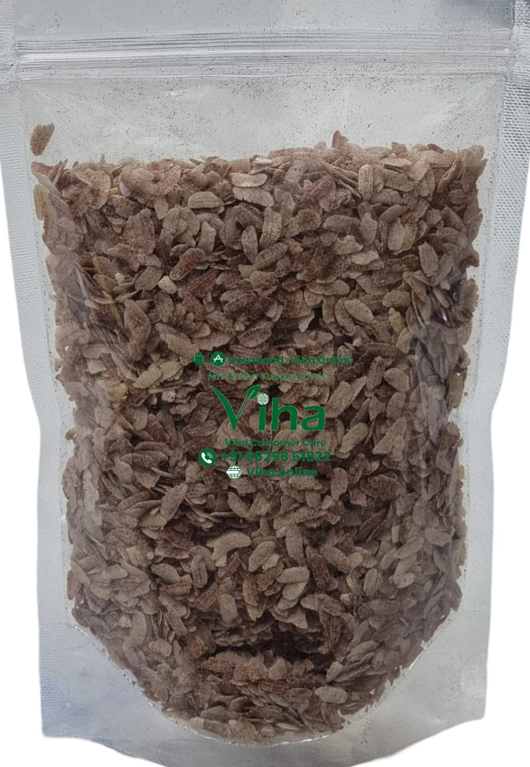 Poongar Rice Poha - Organic / Poongar Rice Flakes / Poongar Rice Aval