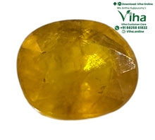 Yellow Sapphire Natural 8.65cts Cushion Cut