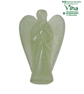 Green Mica Stone Angel - 2"inches