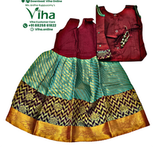 Readymade Pavadai Set / Lehenga Set - 0 to 1 Year