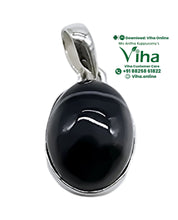 Sulemani Stone Silver Pendant