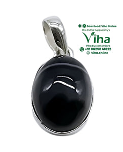 Sulemani Stone Silver Pendant
