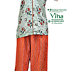 Soft Cotton Night Dress with floral print and trousers