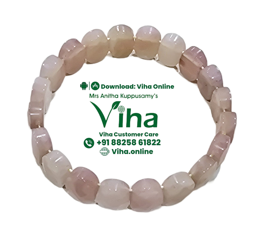 Peach Sunstone Bracelet