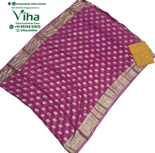 Chiffon Georgette Banarasi Saree with Blouse