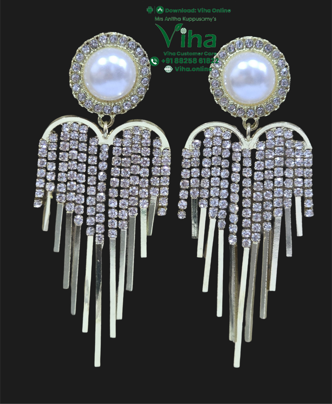 Beautiful & Fancy Hanging Stud