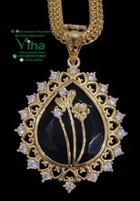 Impon Green Pendant Chain
