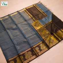 Premium Cotton Silk Saree With Blouse - Code : VIHA 0008
