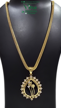 Impon Green Pendant Chain