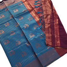 Soft Silk Saree With Blouse - VIHA : 0105