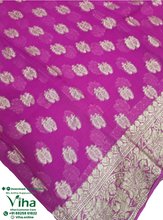 Chiffon Georgette Banarasi Saree with Blouse