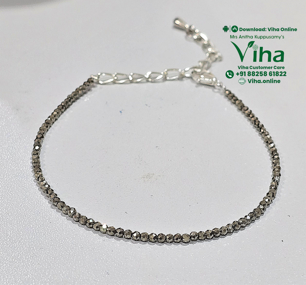 Pyrite Anklet