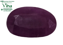 Original Manik / Ruby Stone - Oval Cut