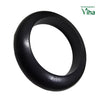 Karungali Bangle, one thick black circular ring with a smooth polished surface finish and a rounded profile
