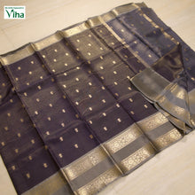 Premium Cotton Silk Saree With Blouse - code : VIHA 0005