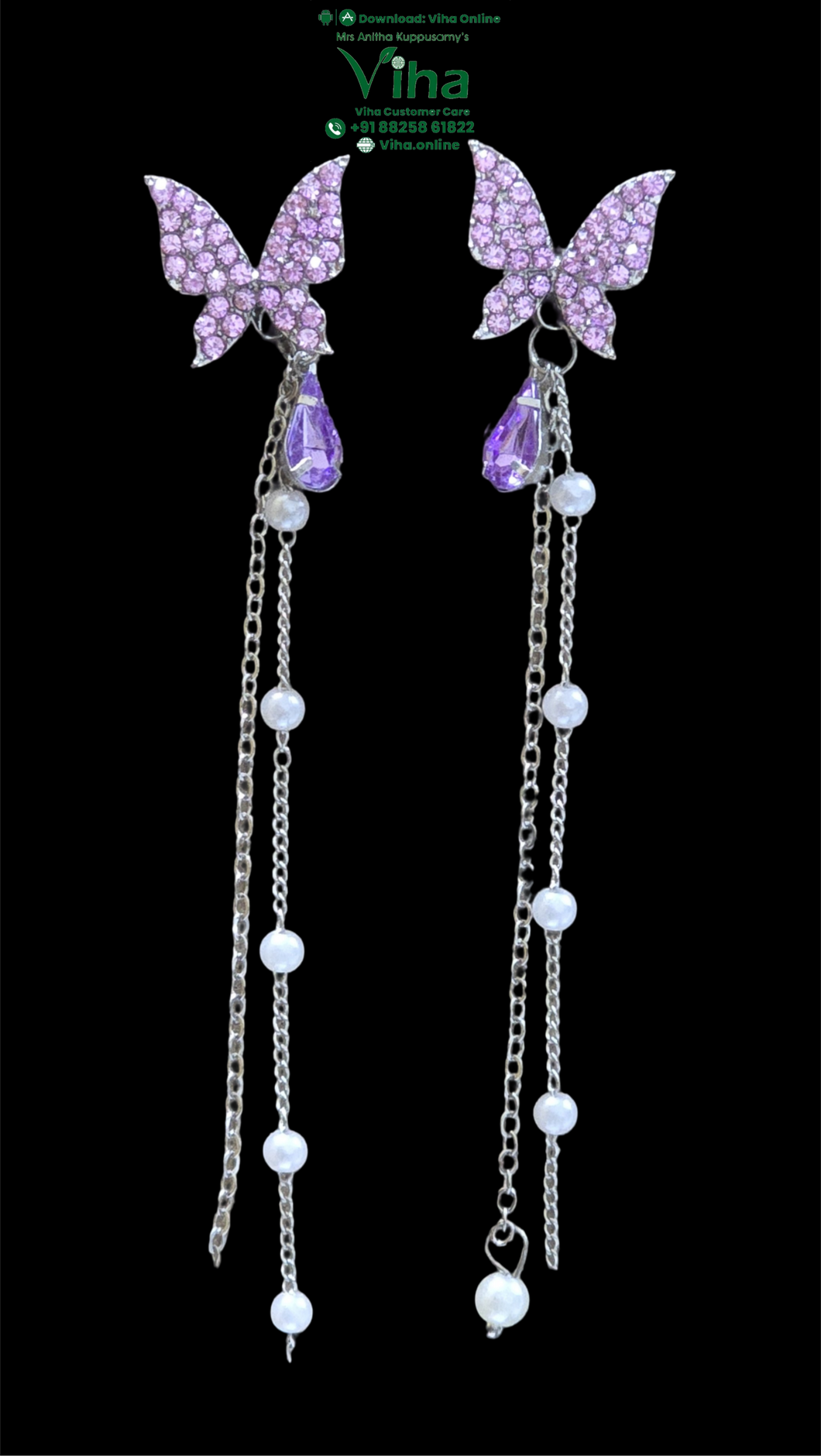 Purple Fancy Stud