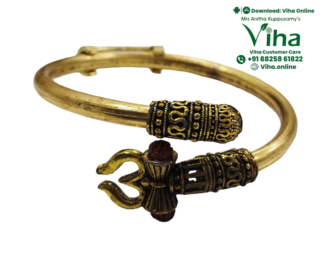 Namashivay Metal Bracelet - Unisex & Adjustable