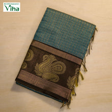 Premium Cotton Silk Saree With Blouse
