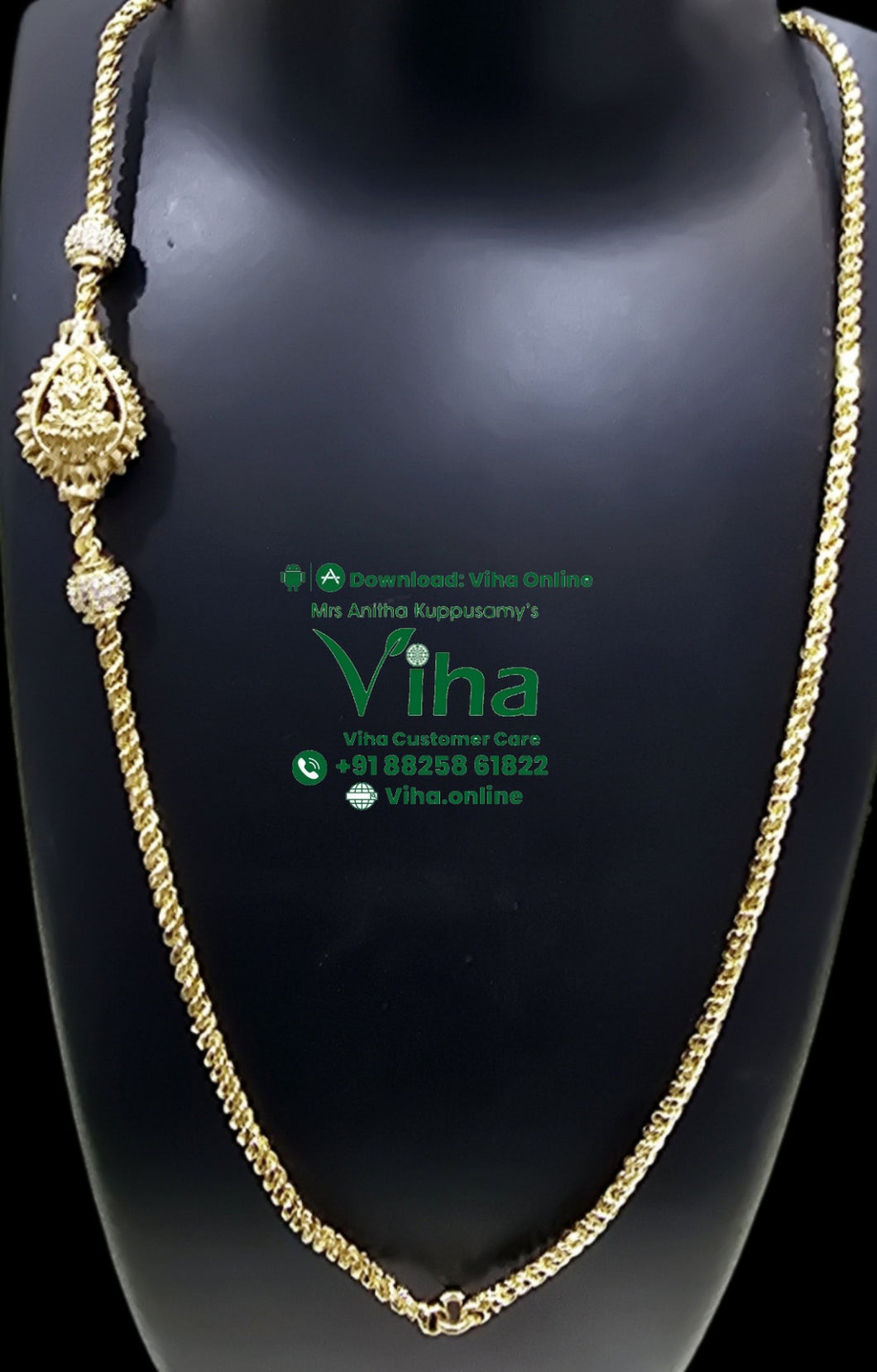 Impon Mahalakshmi Mugappu Chain