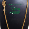 2 Side Mugappu Impon Chain with twisted link chain and ornate side pendant