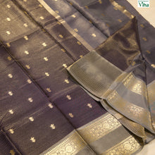 Premium Cotton Silk Saree With Blouse - code : VIHA 0005