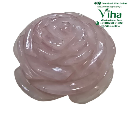 Rose Quartz Flower