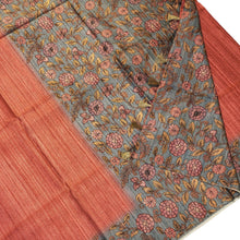 Pichwai Silk Kalamkari Saree With Blouse - VIHA : 0084