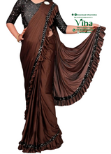 Chumky Work Designer Saree With Blouse