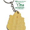 Vellerukku Vinayagar Keychain with red dot mark on forehead