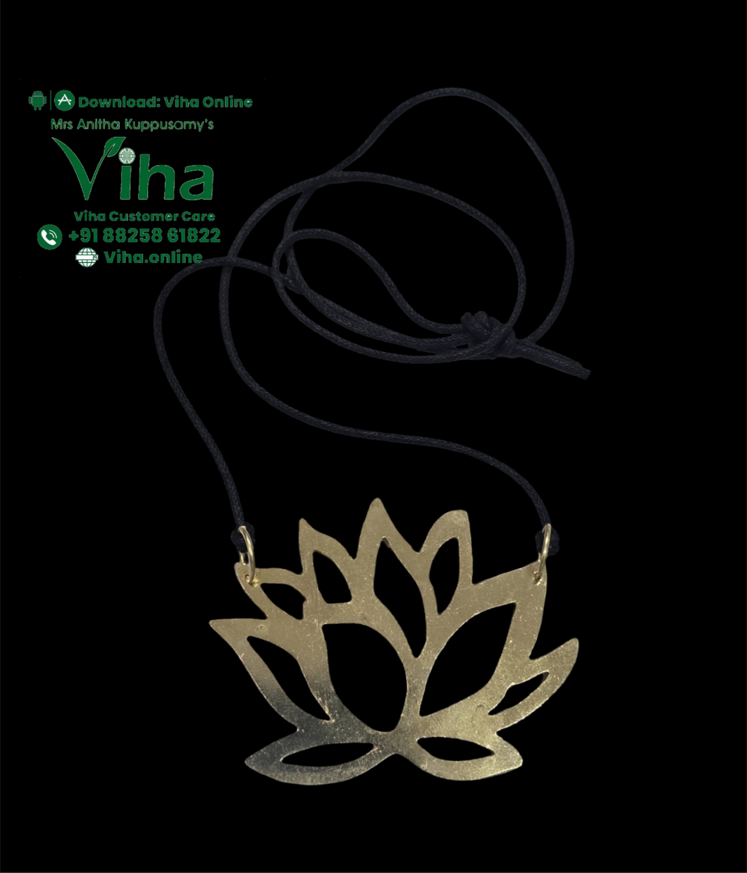 Lotus Design Metal Chain