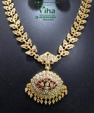 Impon Multi Stone Necklace | Impon Attiyal