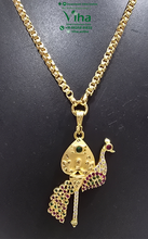 Impon Vel Mayil Multi Stone Chain