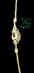 Impon Peacock Mugappu Chain