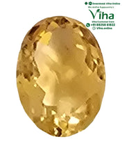Citrine Stone - Oval Cut