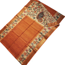 Pichwai Silk Kalamkari Saree With Blouse - VIHA : 0075