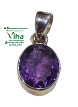 Amethyst Pendant Silver