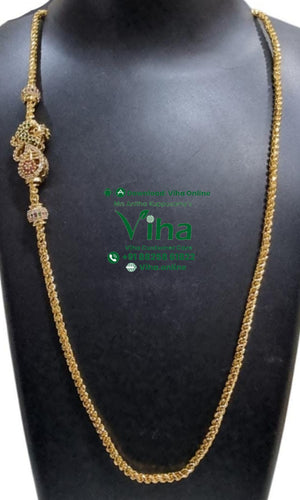Two Side Impon Mugappu Chain