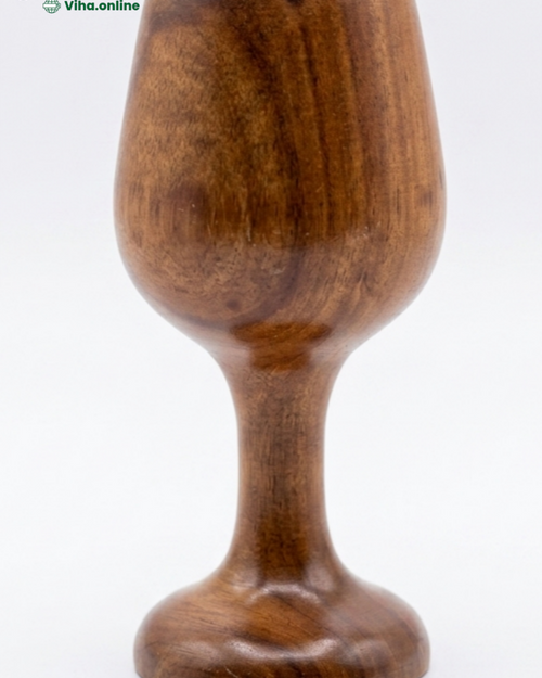 Wooden Vine Cup with rounded bowl