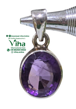 Amethyst Pendant Silver