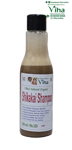 Viha's Shikakai Shampoo - Organic / Soap Pod