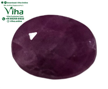 Original Manik / Ruby Stone - Oval Cut